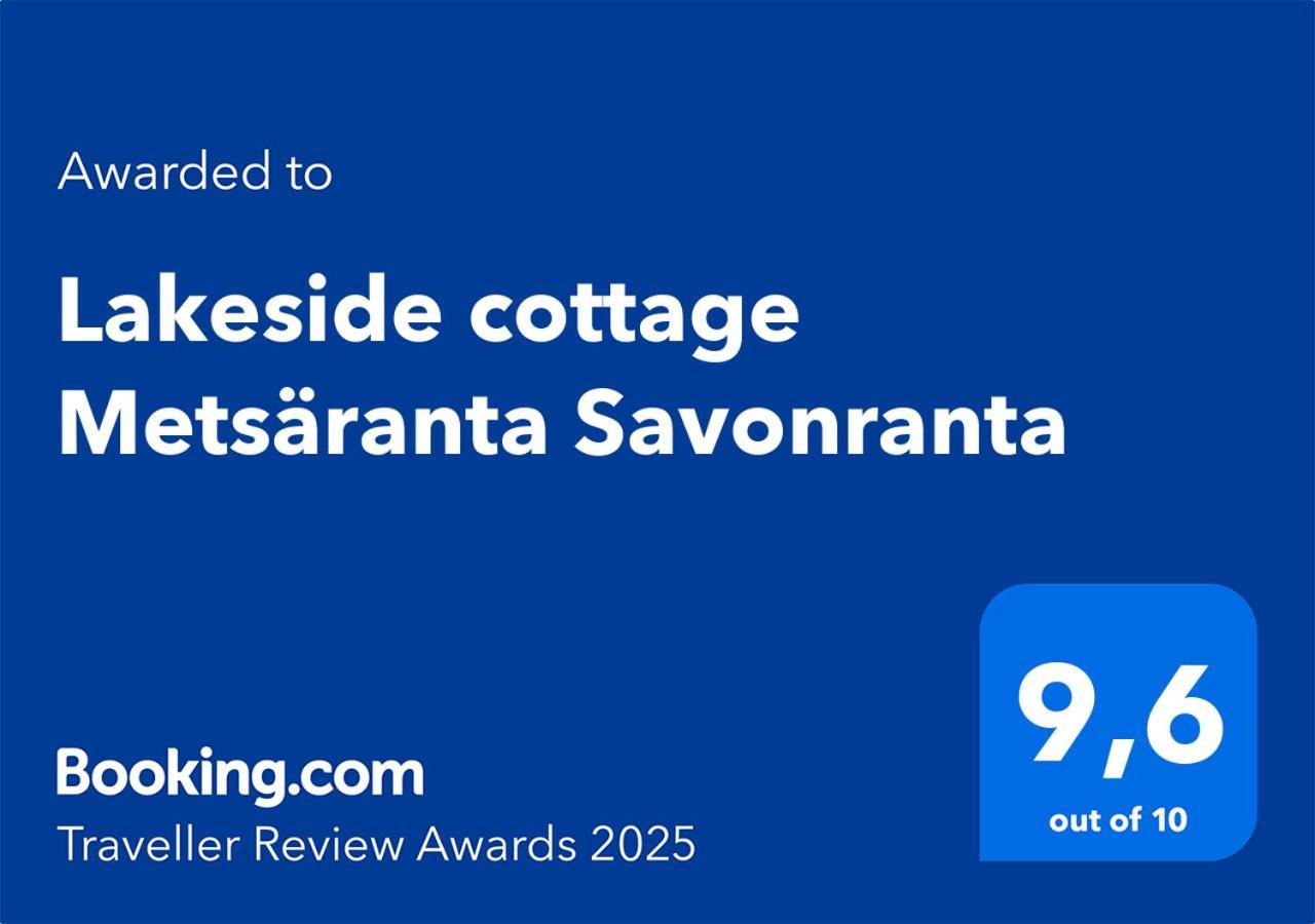 Lakeside Cottage Metsaeranta Savonranta Buitenkant foto